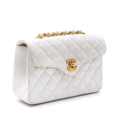 chanel white bag|chanel bag price list.